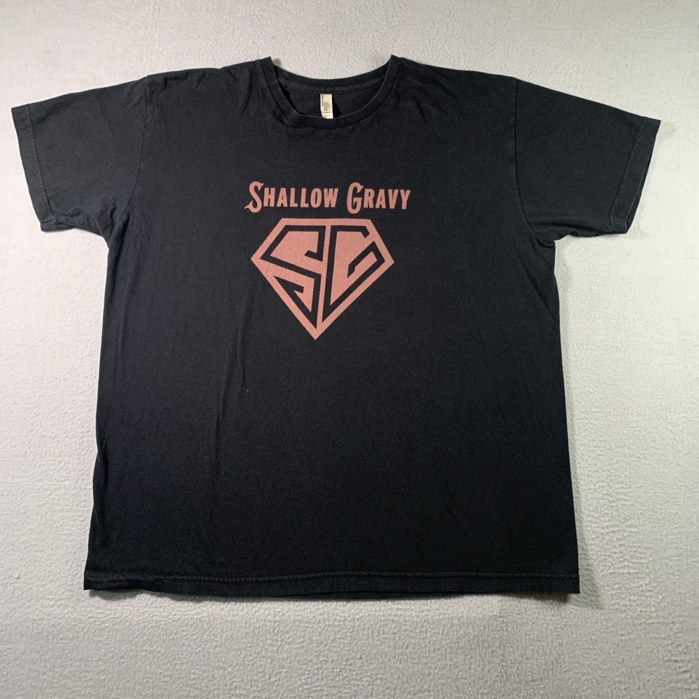 American Apparel Shallow Gravy Graphic Short Sleeve original T Shirt 2XL es1398